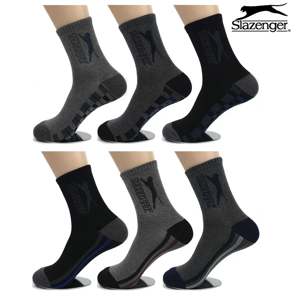 10 Pairs Men's winter socks men's slazenger low heat socks mid-neck sports socks