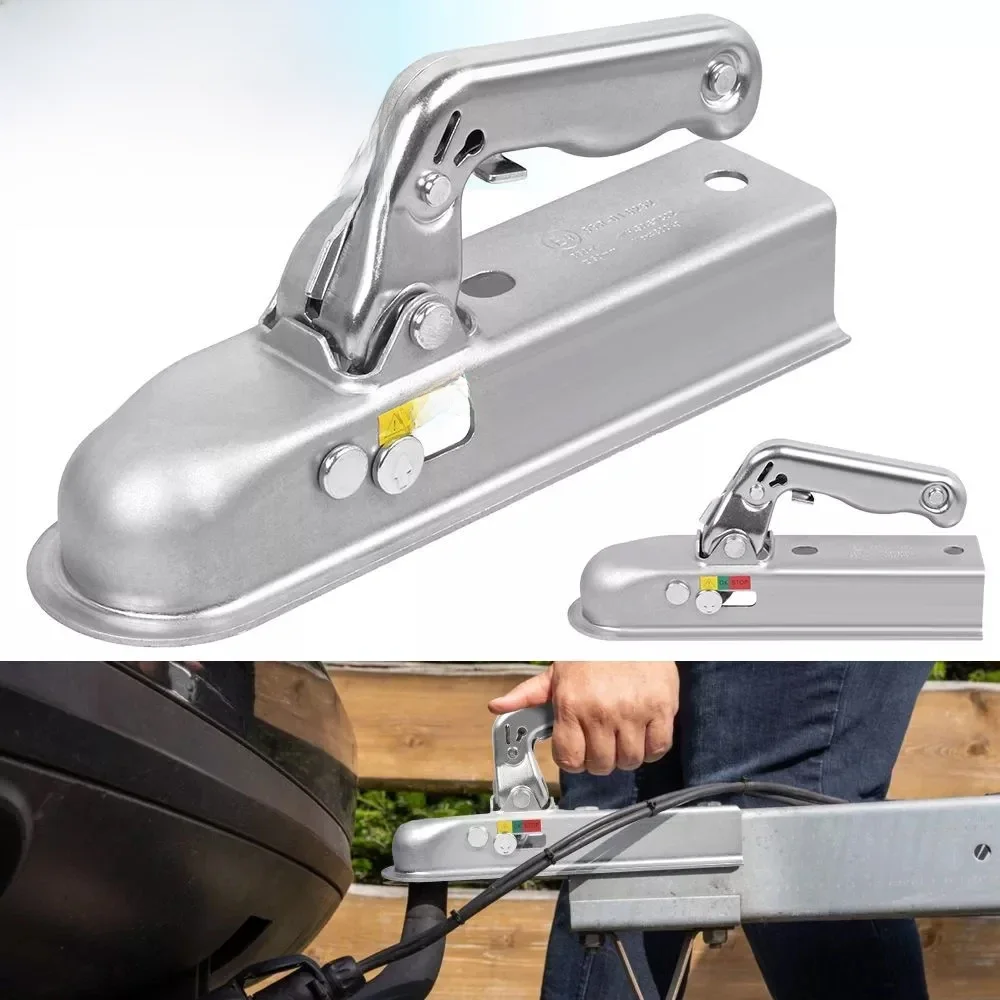 Accouplement de remorque universel en acier PMurcia, support de remorquage, remorquage, remorques non freinées, jusqu'à 750kg, 50mm