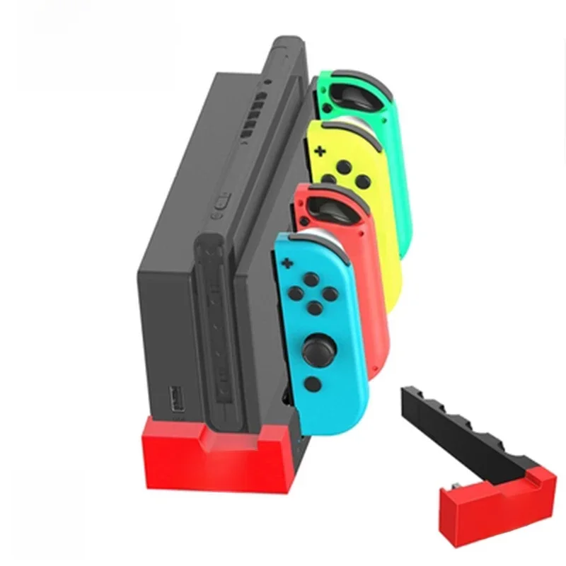 Dock Ladegerät Für Nintendo Switch & Oled Joy Con Joycon Zubehör Lade Docking Station Stand Basis