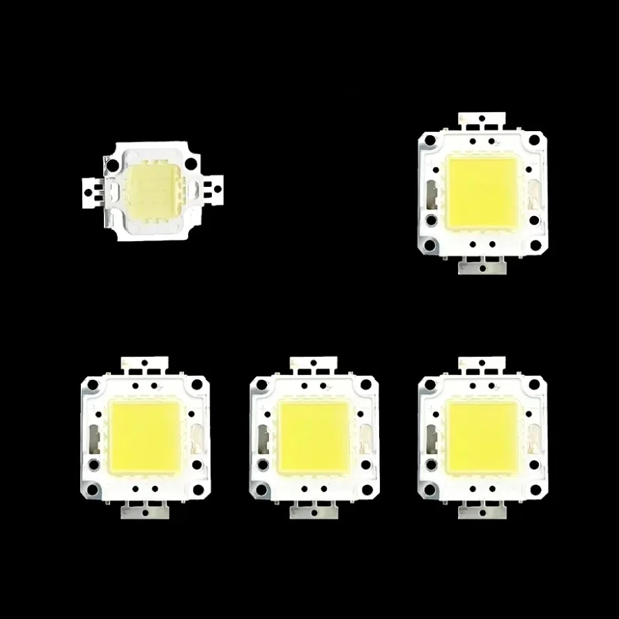 Puce de lampe à LED intégrée pour budgétaire bricolage, accessoires d'ampoule de budgétaire, DC 12V, 24V, 36V, matrice COB, SMD, lot de 3 pièces