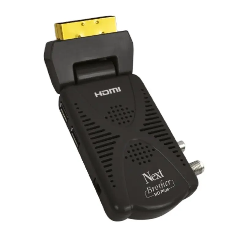 Brother HD Plus 아날로그 Hdmi 플러그 앤 플레이 MPEG4 HD Scart 위성 수신기, TKGS 4K Android 포함