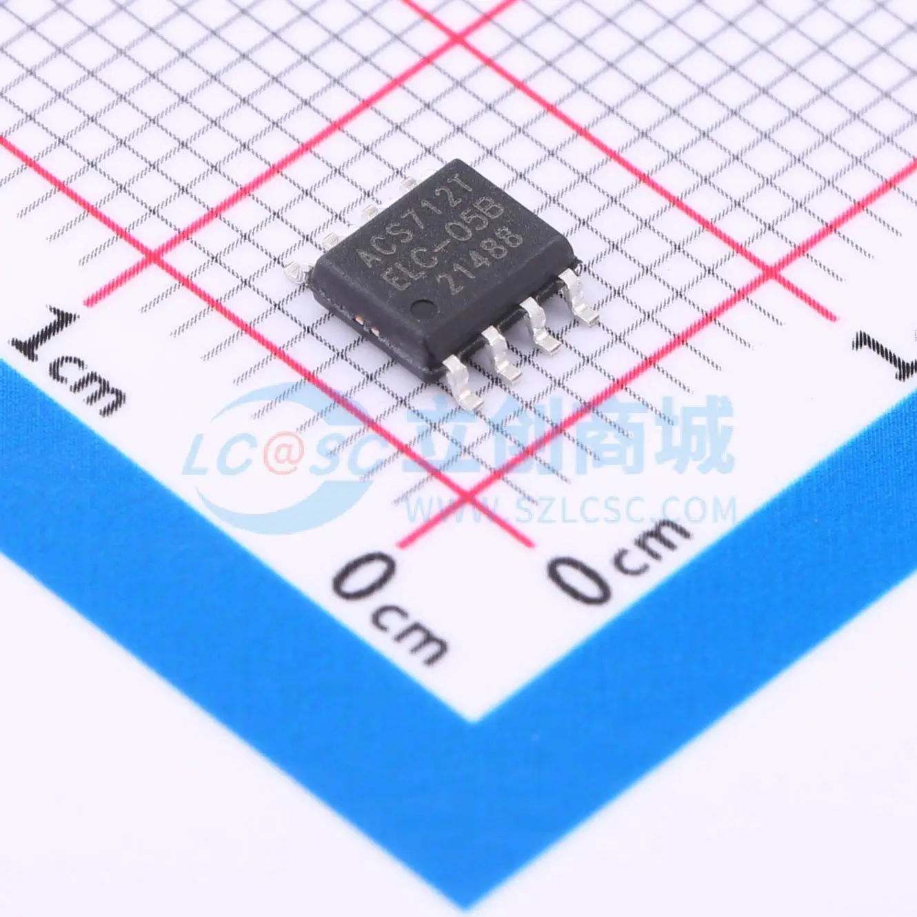 Рисунок 3 - ACS712ELCTR-05B-T ACS712T SOP8