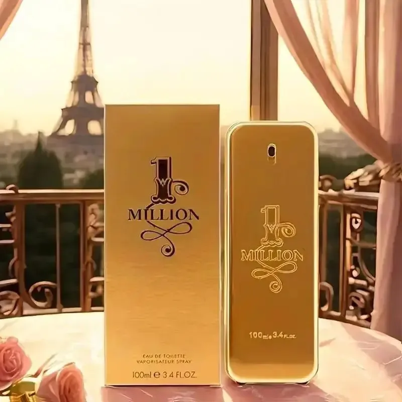 1 Million By Paco Rabanne Para Hombre Eau De Toilette TESTER 3.4 fl oz 100 ml Colonia Masculina Nueva en Caja