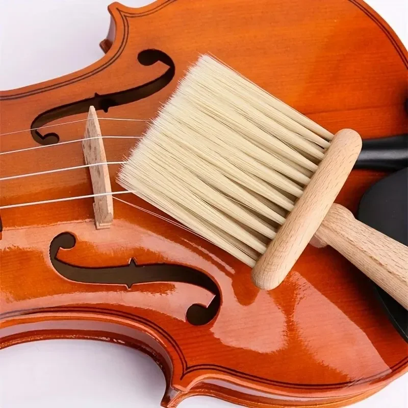 Miwayer â brosse de nettoyage universelle pour violon, 1 piĂšce, brosse douce et efficace pour accessoires de guitare et de violon, gardez vos instruments propres