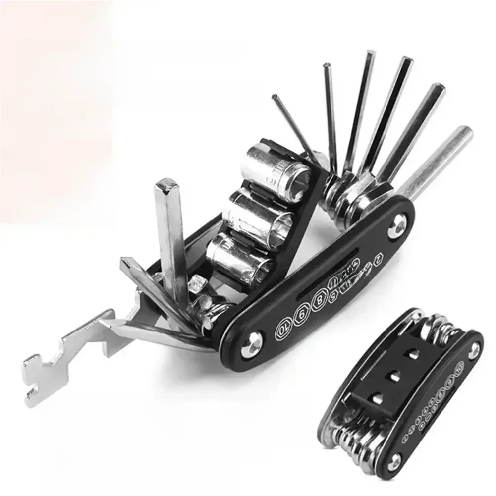 AliExpress 16-in-1 Multi-functional Bicycle Tool Hexagonal Screwdriver Socket Wrench Portable Folding Multi