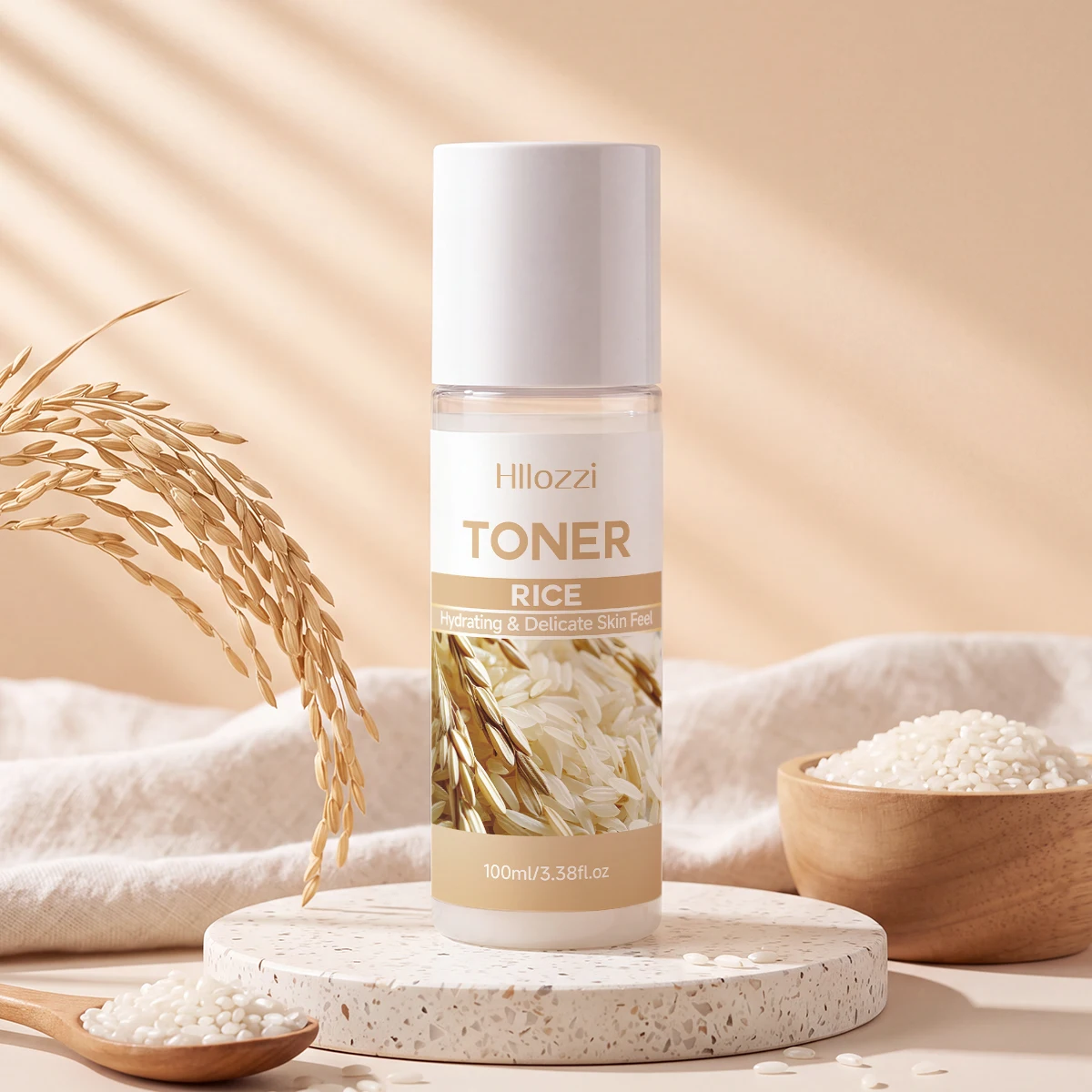RISE TONER, Lightweight Facial Toner for Daily Care, Refreshing and Moisturizing for Soft, Smooth and Fresh-Looking Skin