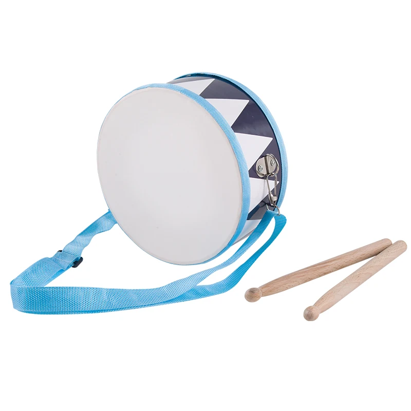 Wooden Percussion Drum Toy Set for Toddlers - with Carry Strap, Develop Rhythm Sense, Safe and Educational Music Aids