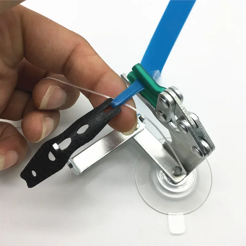 Petit outil attaché en caoutchouc, Assistant pour fronde plate, catapulte Portable en caoutchouc