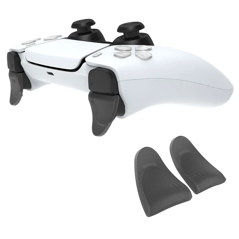 DATA FROG L2 R2 boutons Extensions de déclenchement bâton de pouce pour PS5 manette de jeu contrôleur anti-dérapant poignées de pouce capuchon pour accessoires PS5