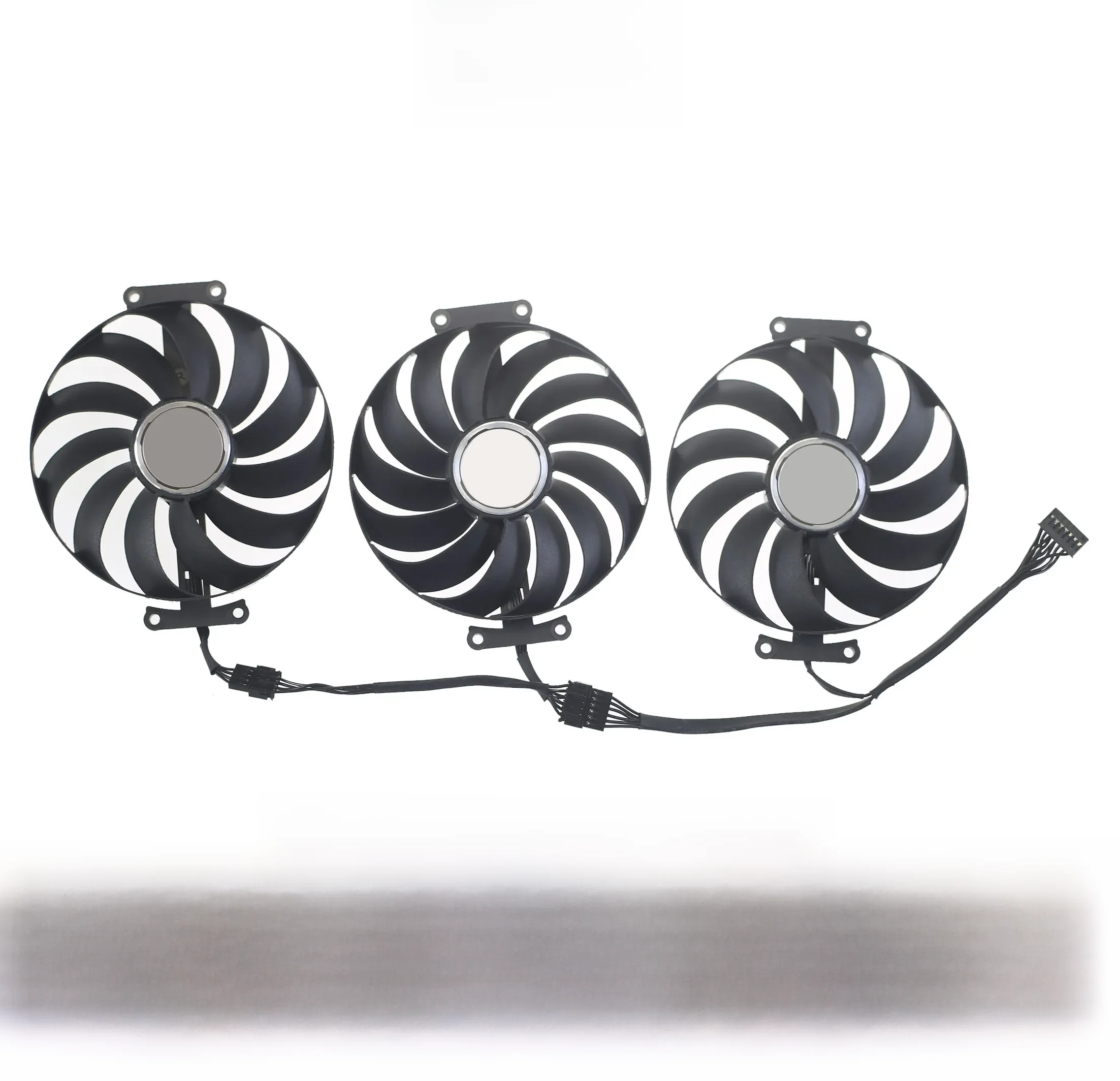 95mm T 129215 SU CF1010U12D DC12V Wentylator karty graficznej do ASUS ROG STRIX RTX 3070 3080 Ti 3090 GAMING RX 6700 — zdjęcie 2