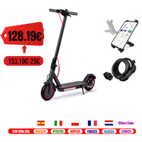 8.5 Inch Electric Scooter with App Function, with Mobile Phone Holder and Anti-Theft Protection, Foldable E Scooter, 25-30 km