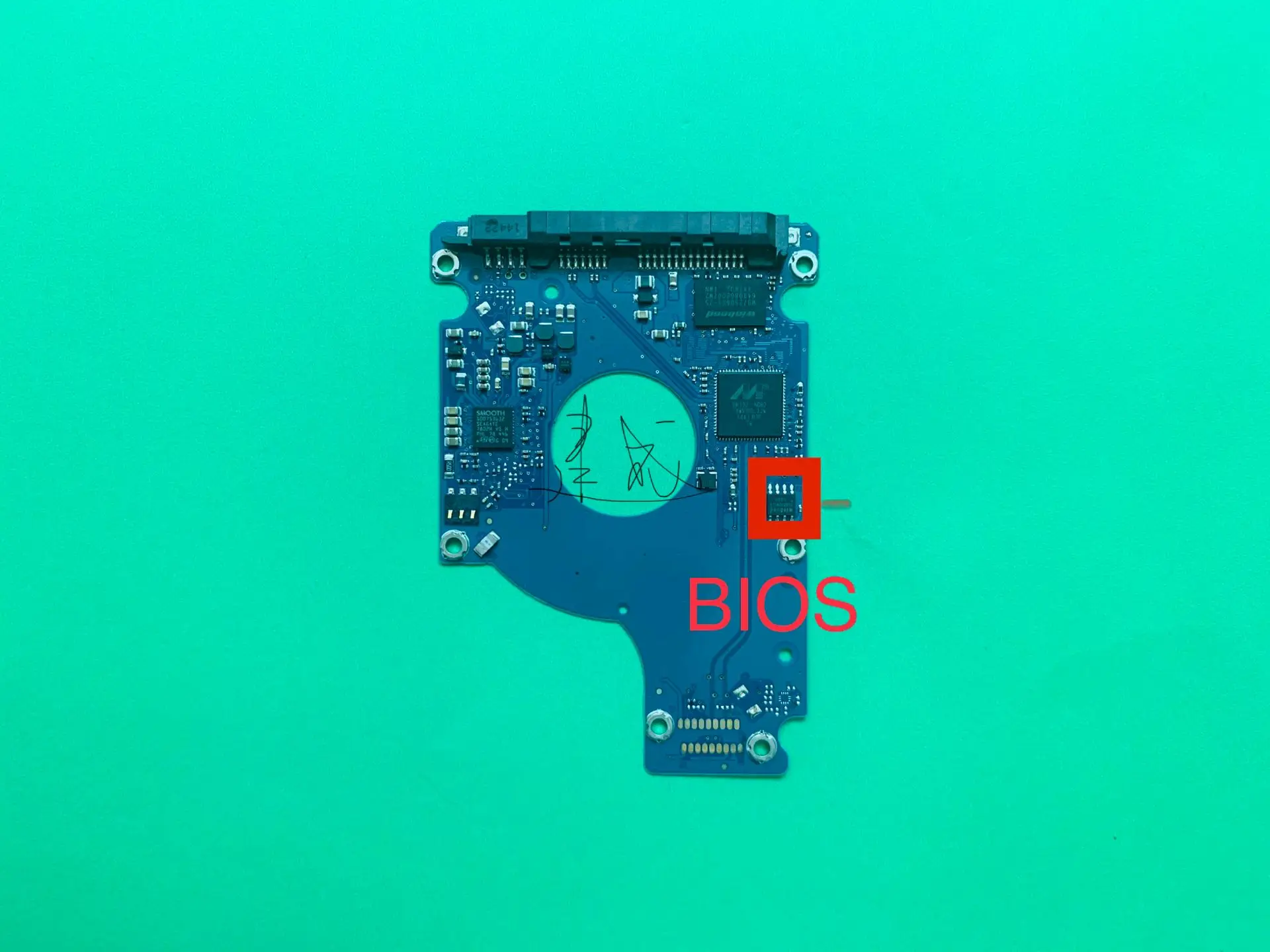 Samsung hard disk 100739392 logic board HDD is suitable for PCB maintenance