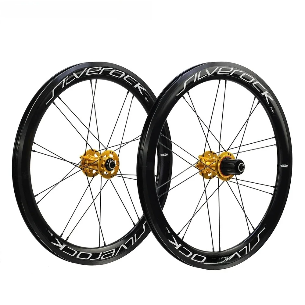 AliExpress SILVEROCK SR40 Alloy Bicycle Disc Brake Wheels, 20inch 406 451 1 1/8, Clincher G2 Jump for NEO FIT Blast Minivelo Bike Wheelset