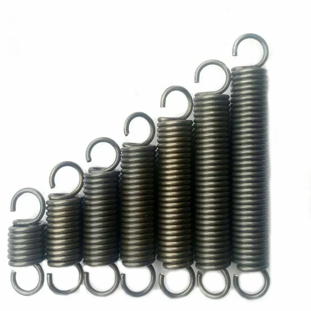 1szt Średnica drutu 3,0 mm Sprężyna rozciągająca Sprężyny rozciągające Długość 65/75/85/95/105/125-500mm Średnica zewnętrzna 17/19/21/23/25m — zdjęcie 2