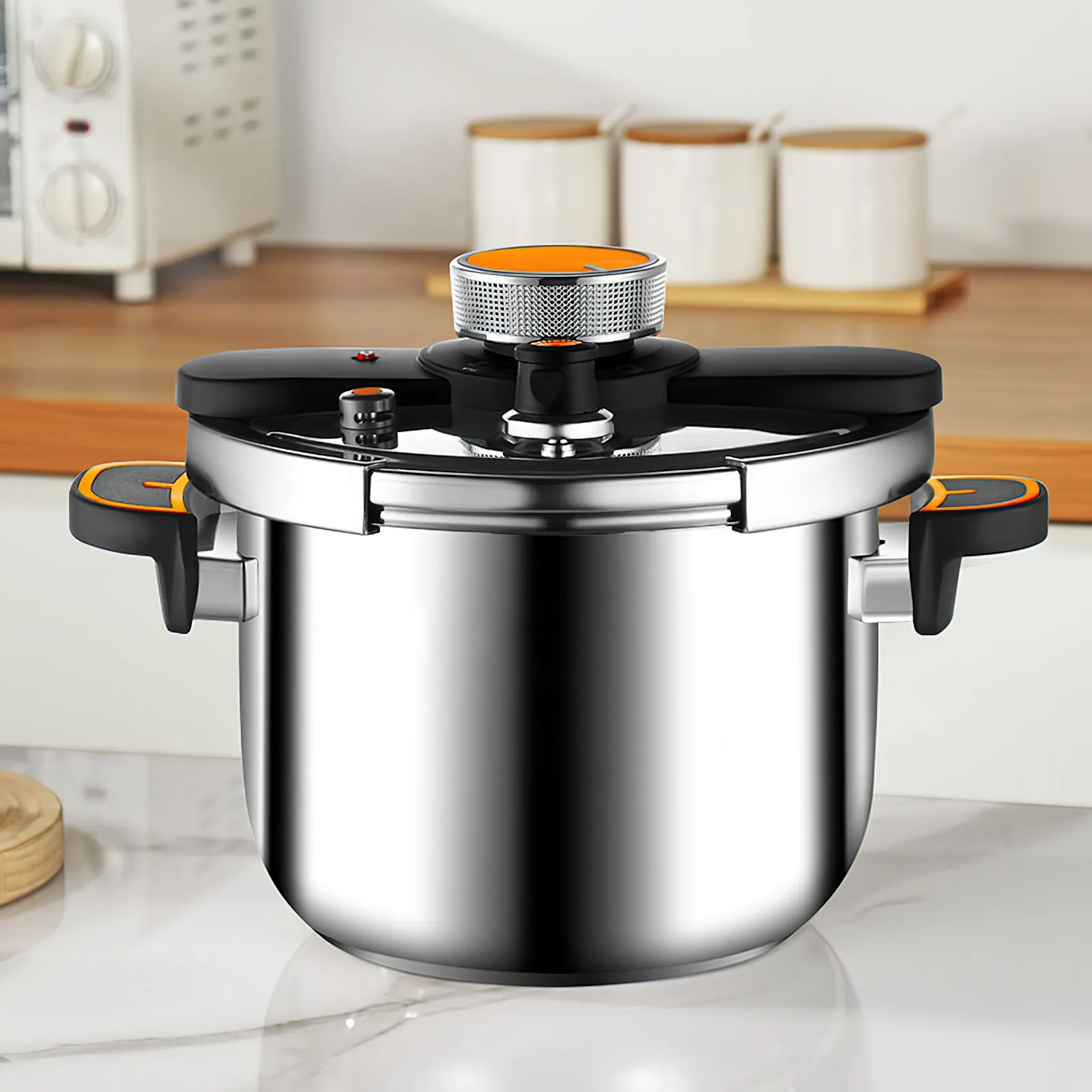 Lagostina 4L 6L Pressure Cooker Household Gas Induction Cooker Universal Food
