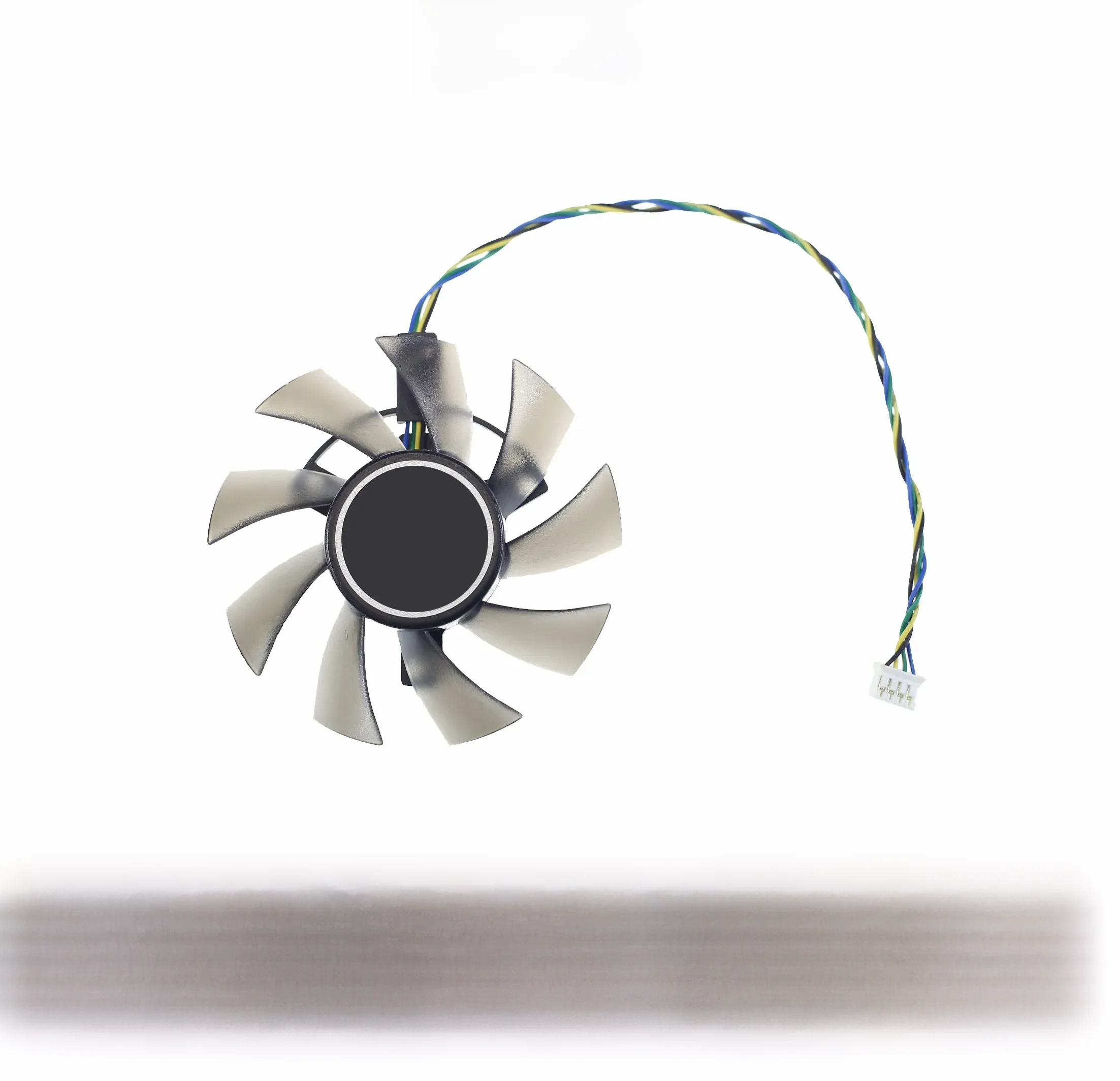 T 128015 BU FD8015U12D DC12V 0.50AMP wentylator karty graficznej dla Asus AREZ PH RX550 2G karta graficzna 4PIN — zdjęcie 2