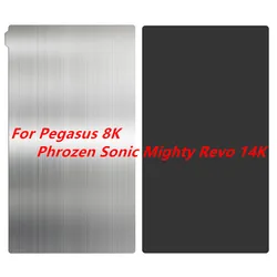3D Printer Resin Build Plate 231x131mm Flexible Spring Steel Plate for Pegasus 8K And Phrozen Sonic Mighty Revo 14K 3D Printer