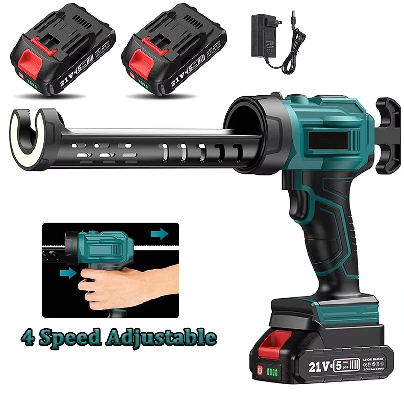 Makita – pistolet à colle électrique, pistolet à calfeutrage en verre, 4 vitesses, sans fil, en Silicone, outil de scellage pour remplissage et scellage de batterie 18V