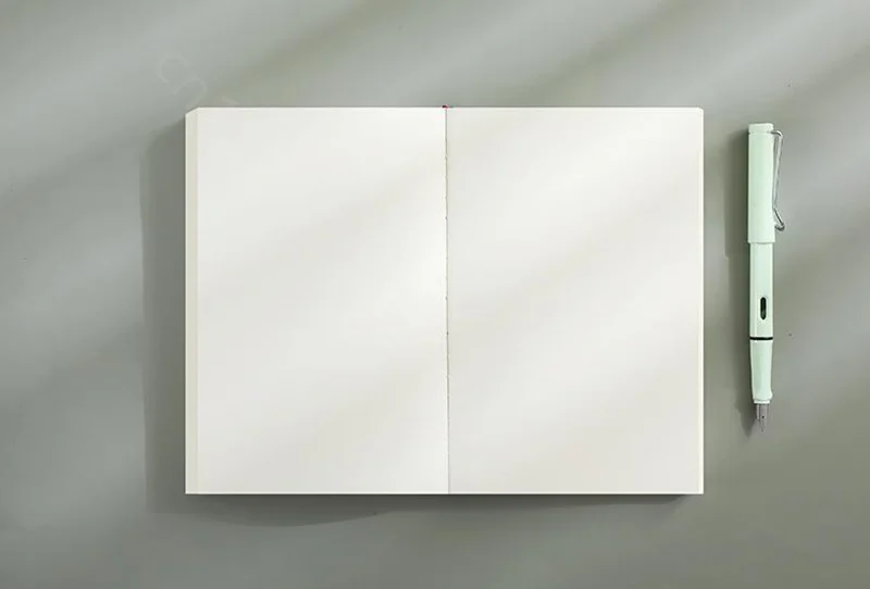 Superdickes Notizbuch (760 Seiten) A5 Kreativität Briefpapier Leere Notizblöcke Pu-Einband Schulbürobedarf (Skizzen und Graffiti) – Detail 8