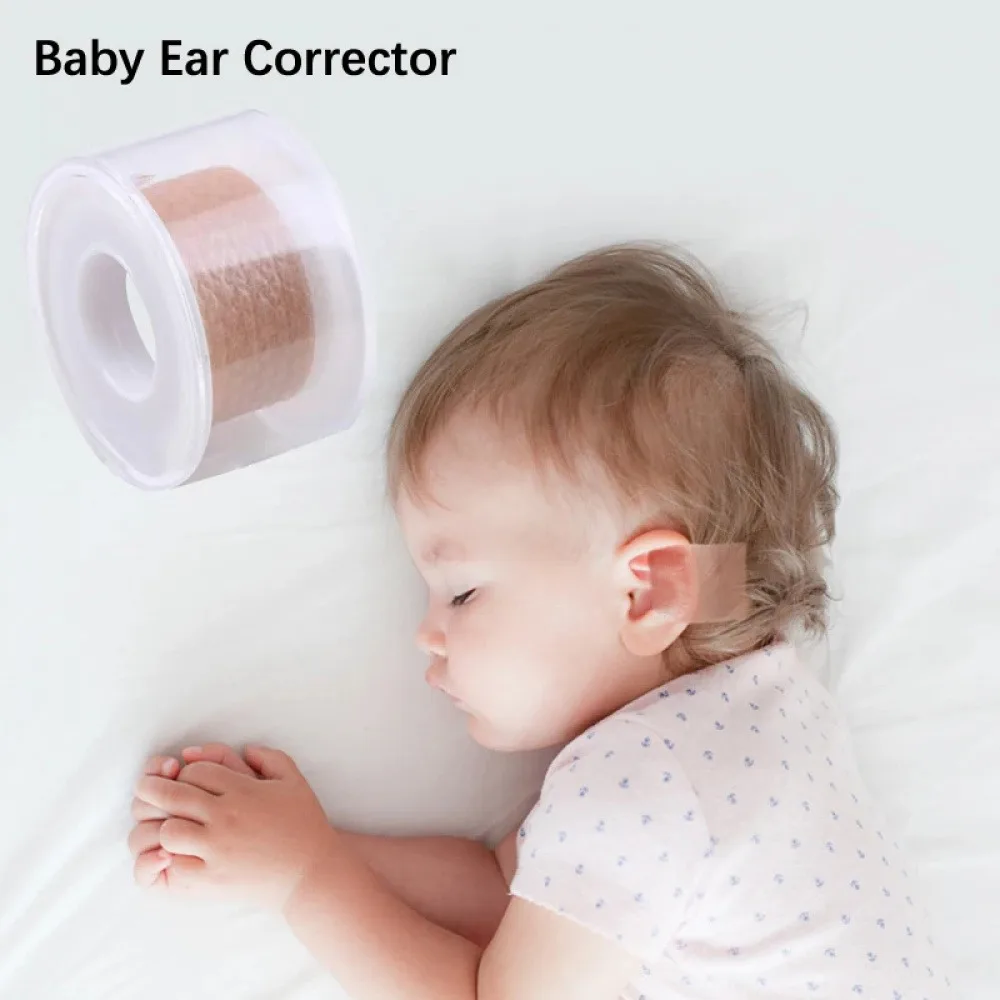 1 Roll Baby Ear Corrector Ultra High Viscosity Silicon Gel Tape Silicone Kids Ear Aesthetic Correctors Patch Sticker Ear Care