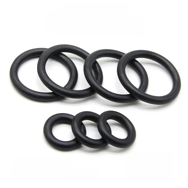 Joint torique en caoutchouc NitCarter, épaisseur CS 2.65mm ID 5mm ~ 150mm, rond, type O, résistant à la corrosion, banc résistant à l'huile, outils de rondelle, 10 pièces