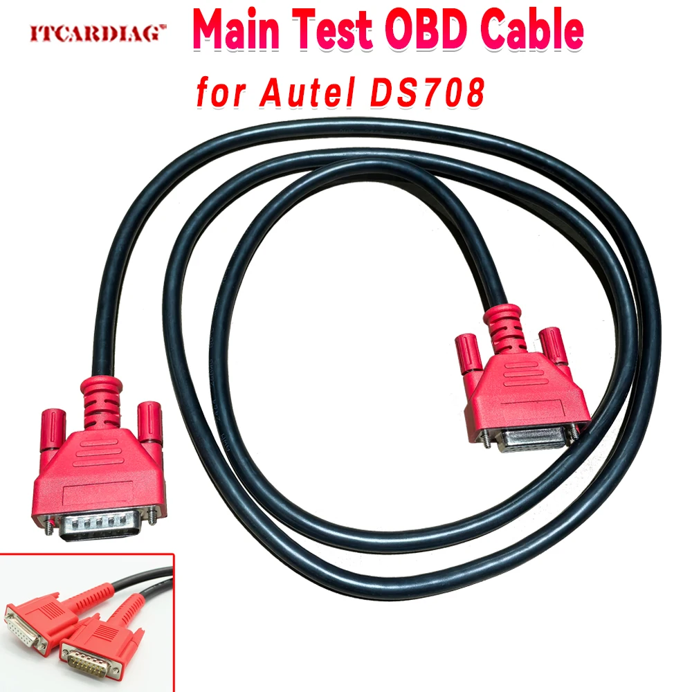 

Для Autel DS708 основный тестовый удлинитель кабеля OBD 15pin 26Pin DS708 основной адаптер OBD2 для автомобильного диагностического инструмента Autel Maxisys Maxidas