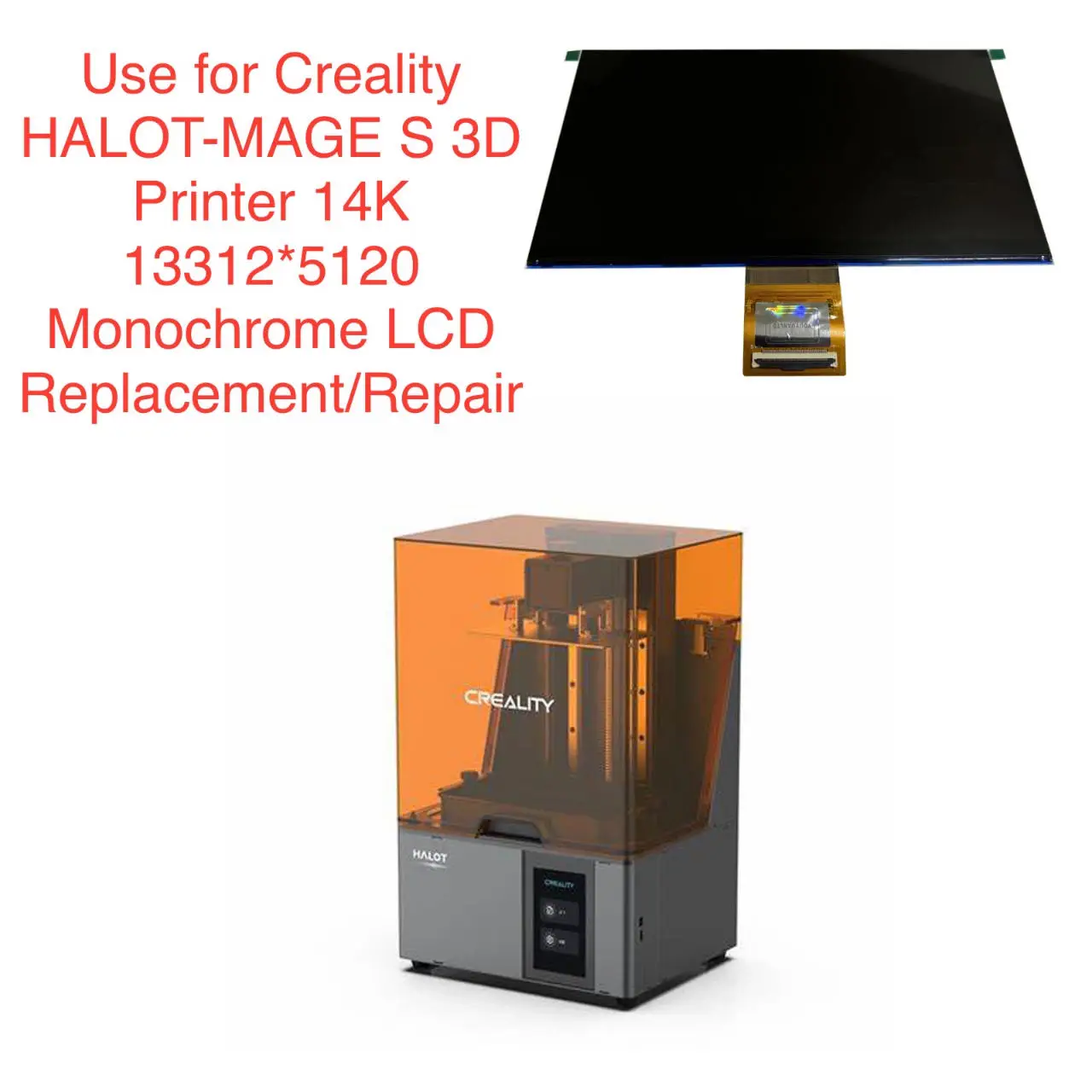 Nova impressora 3d creality halot-mage s 14k 13312*5120 tela