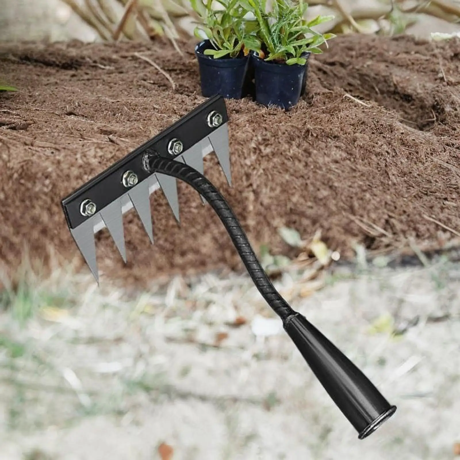 5/6/7/8 Tines Garden Weeder Tool Labor Saving Weeds Remover Weeds Puller Claw Remover Tool  for Farm Backyard Agricultural - view 3