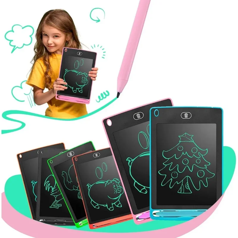 Lousa Mágica Tela Lcd 8.5 Polegadas Infantil De Escrever E Desenhar Tablet