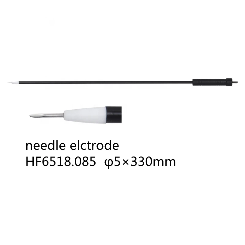 Reusable Laparoscopy Electronic Coagulation Electrode L Hook Laparoscopic Surgery Electric Hook 5*330mm