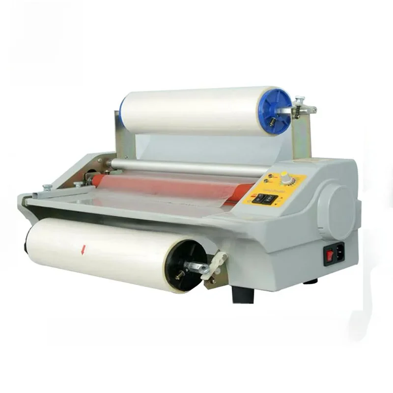 Maszyna do laminowania papieru A3 Laminator na zimno Cztery rolki Laminator do kart pracowników Laminator do dokumentów biurowych FM360 110v/220v Laminator — zdjęcie 2