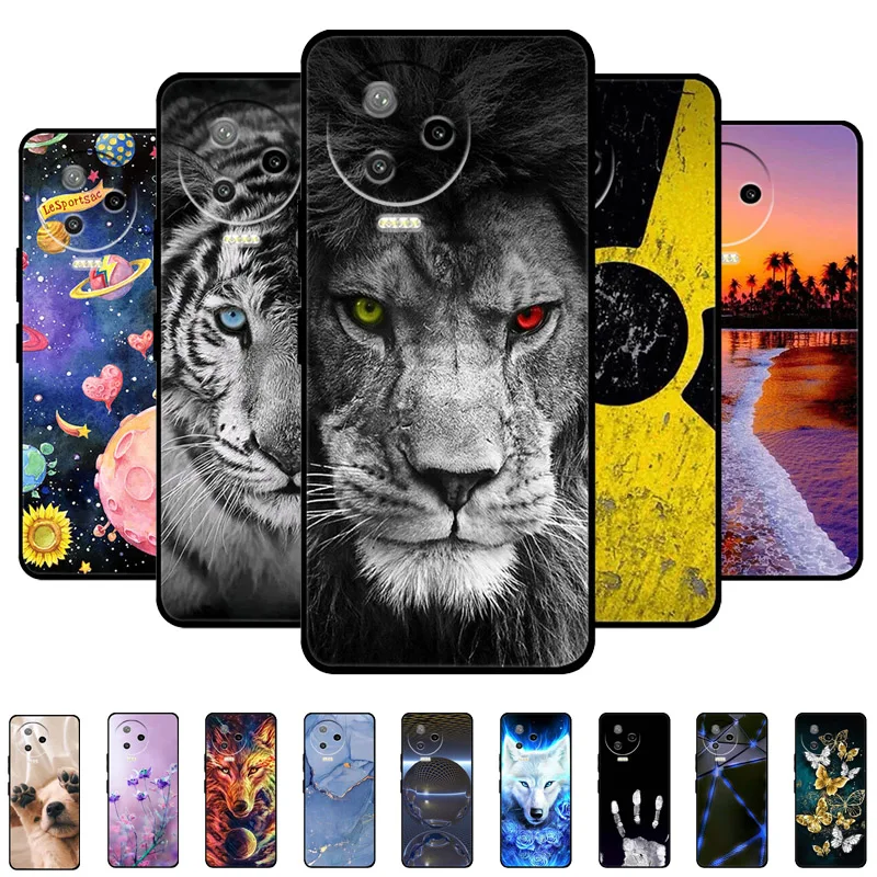 

For Infinix Note 12 Pro 4G 2023 Case Animal Cartoon Soft Silicone Funda for Infinix Note12 Pro NFC Phone Cover X676B X676C Coque