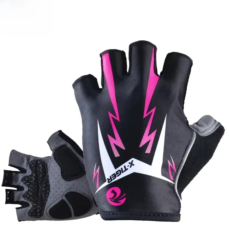 AliExpress X-TIGER Sports Cycling Gloves Half Finger Women MTB Bike Gloves Running Fitness Gym Riding Motorcycle Bicycle Gloves