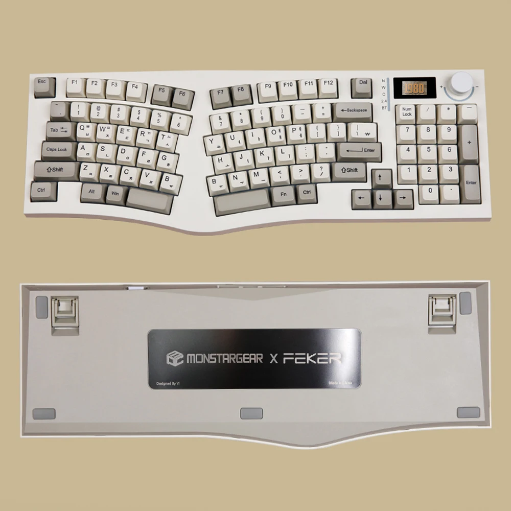 Monstar gear FEKER Alice 98 LCD basic Retro mechanical custom keyboard