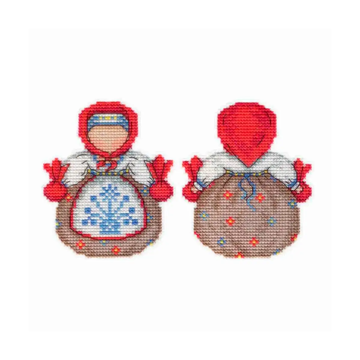 Yshka Le kit de broderie sur toile de plastique MP Studio 'Obereg. Kubyshka' pour des créations uniques