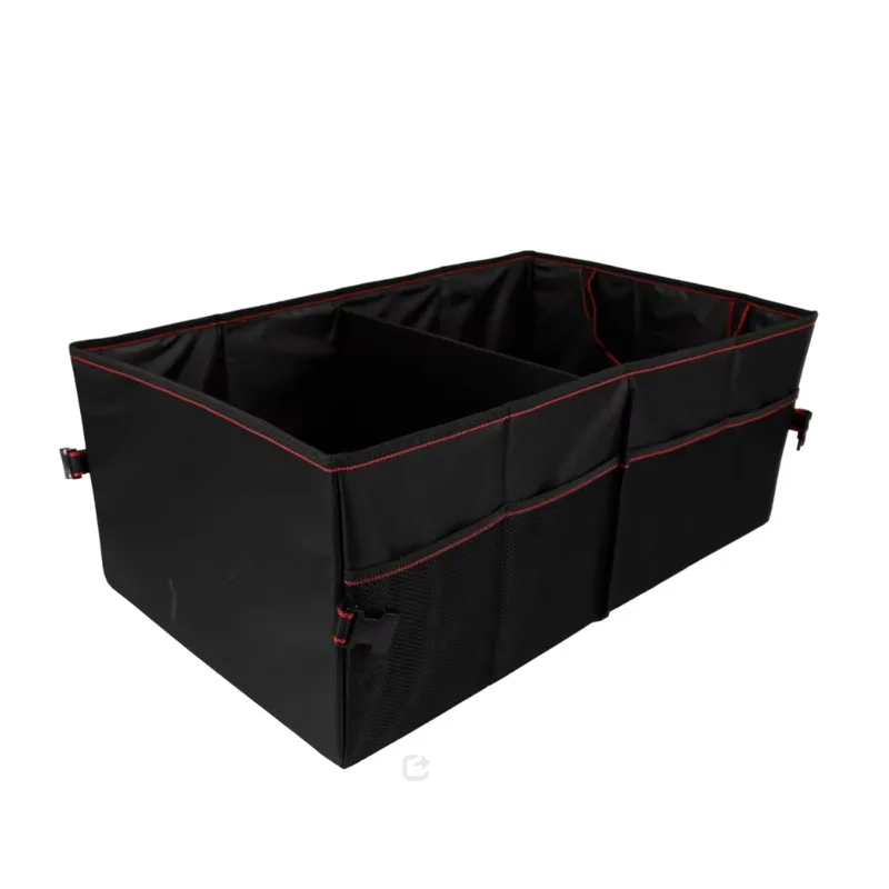 STARLEY Car Trunk Organizer, 63x39x25cm,4 Grid Compartments. Can be folded to save space.