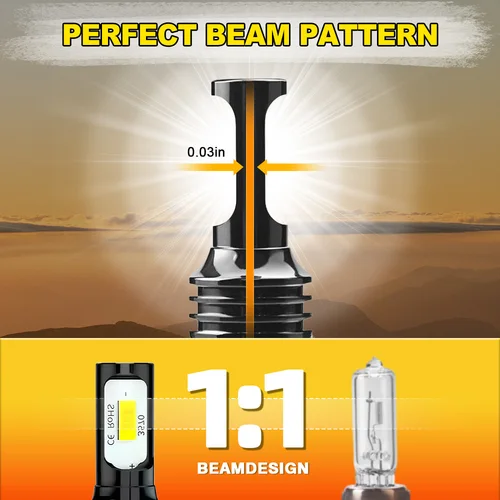 Imagen 2 del producto 2X 6000K bombilla de faro LED H6 lámparas para Yamaha Raptor 350 660R 700 700R para YFM350R YFM660R