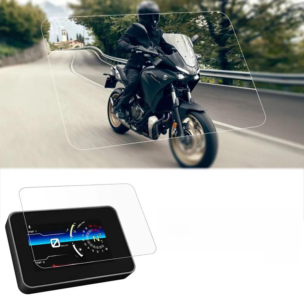 Painel Screen Protector Film, Películas protetoras de instrumentos, Acessórios para Yamaha Tracer 7
