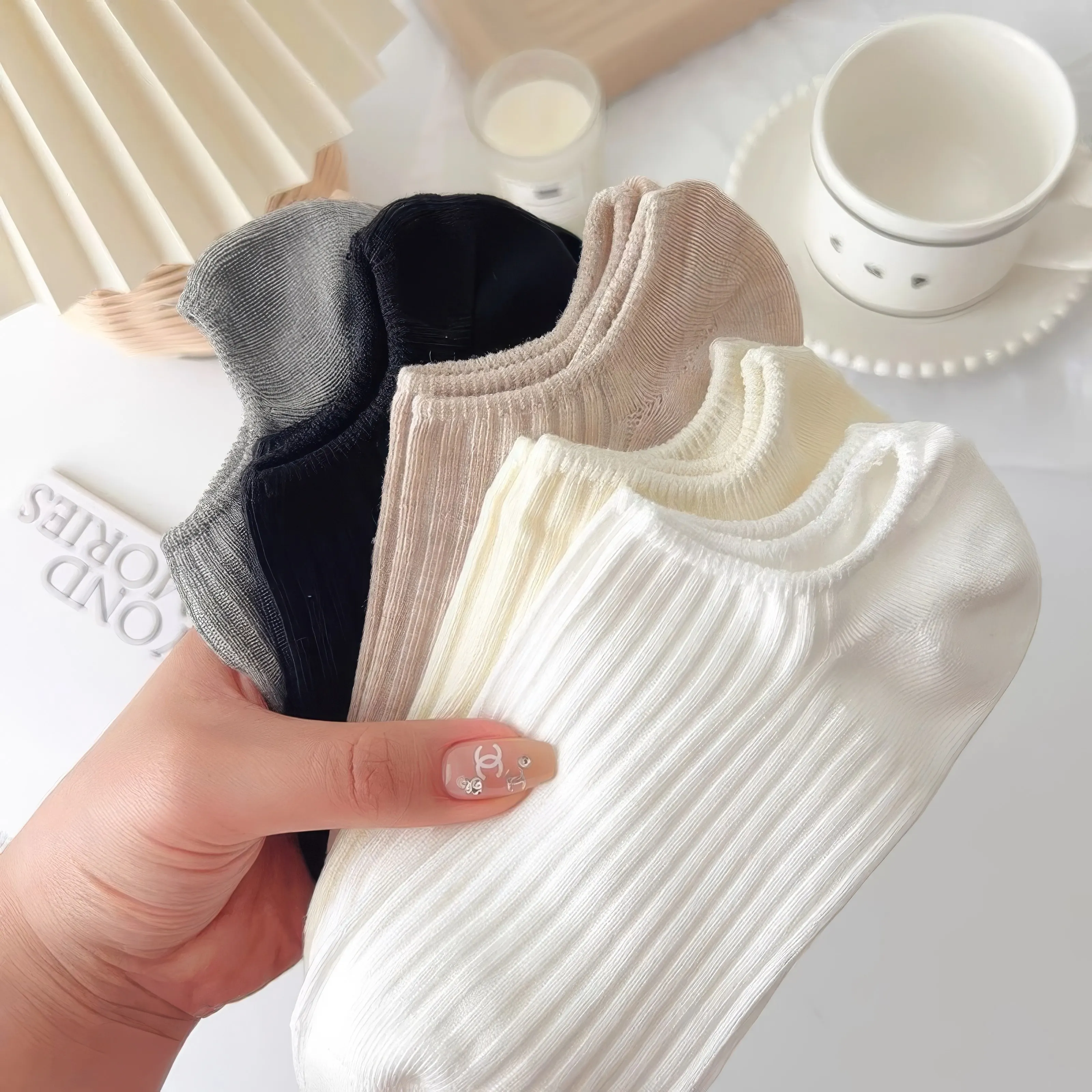 6 paar zomerse dunne onzichtbare bootsokken, zacht, comfortabel en eenvoudig, geschikt voor dagelijks, sport en formele gelegenheden