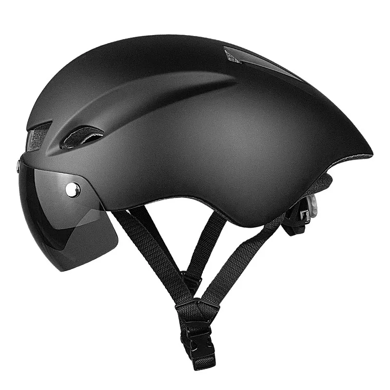 225G kask rowerowy męski Ciclismo Road Mtb rower górski Lronman Triathlon TT kask soczewki gogle umiejętność sprzętu — 2