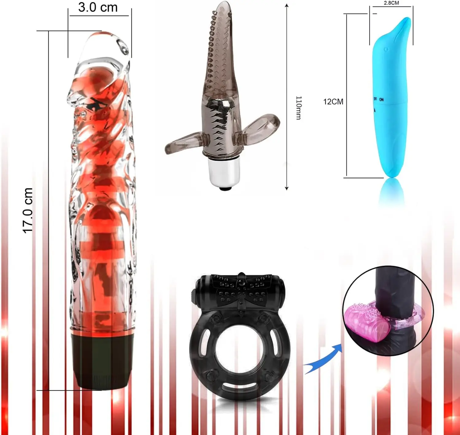 Kit de bondage BDSM para adultos, 30 piezas, Juguetes sexuales para adultos, conjunto de restricción para accesorios sexuales, juguetes BSDM para parejas, Sexo Kinky T