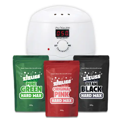 ZIZUSS 셀프왁싱 디지털 워머기 키트 왁싱 제모