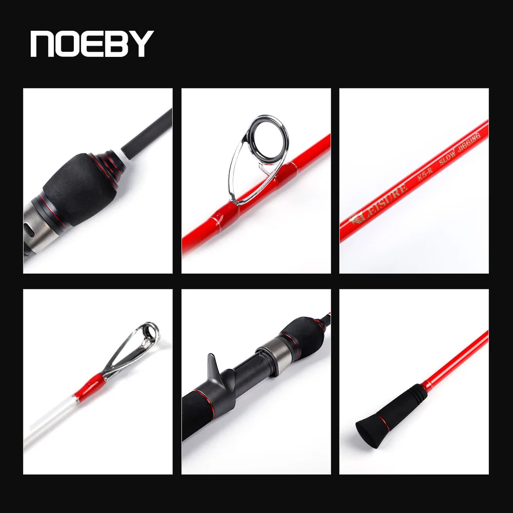 NOEBY Leisure K5 Slow Pitch Jigging Fishing Rod 1.68m 1.83m Spinning Offshore Sea Boat Slow Jigging Big Game Fishing Rod - view 3