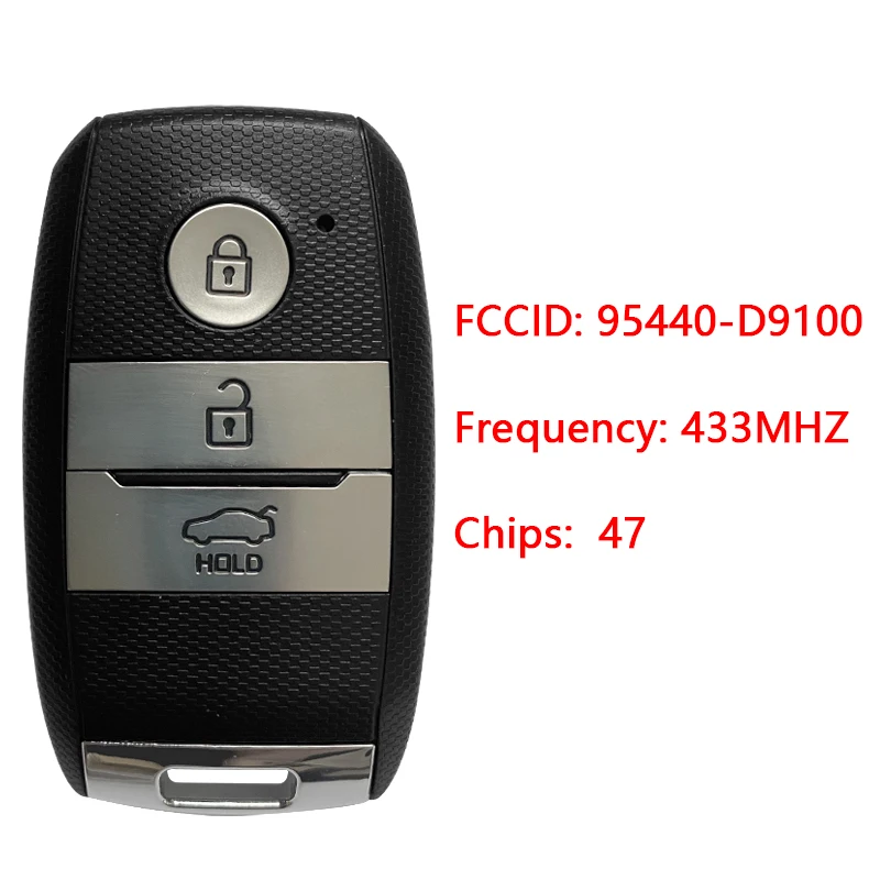 For 2015-2019 Kia Sportage Smart Car Key FOB PN 95440-D9000 95440-D9100 95440-D9500 95440-D9510 95440-F1100 95440-3W600 433mhz