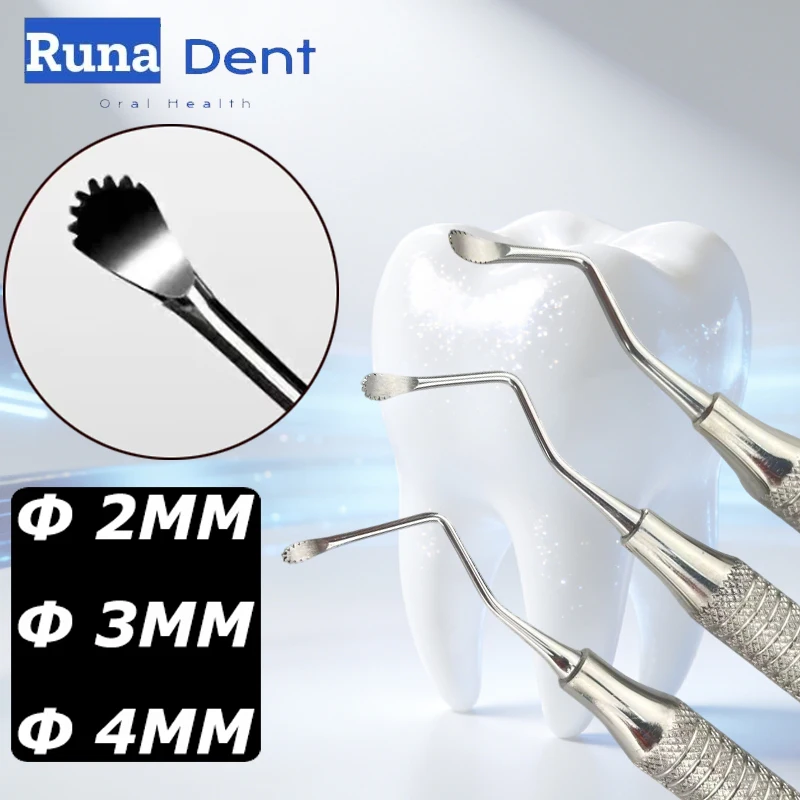 

3Pcs Dental Gracey Curette Set Double-ended Ergonomic Handles Periodontal Scalers Tools for Tartar Removal & Teeth Cleaning