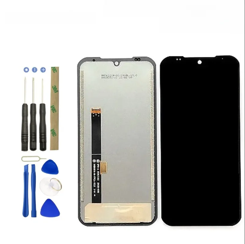 100% oryginalny 6.1 Cal LCD + ekran dotykowy moduł wyświetlacza Digitizer naprawa wymiana część dla DOOGEE S86 S86 Pro telefon + narzędzia — zdjęcie 2