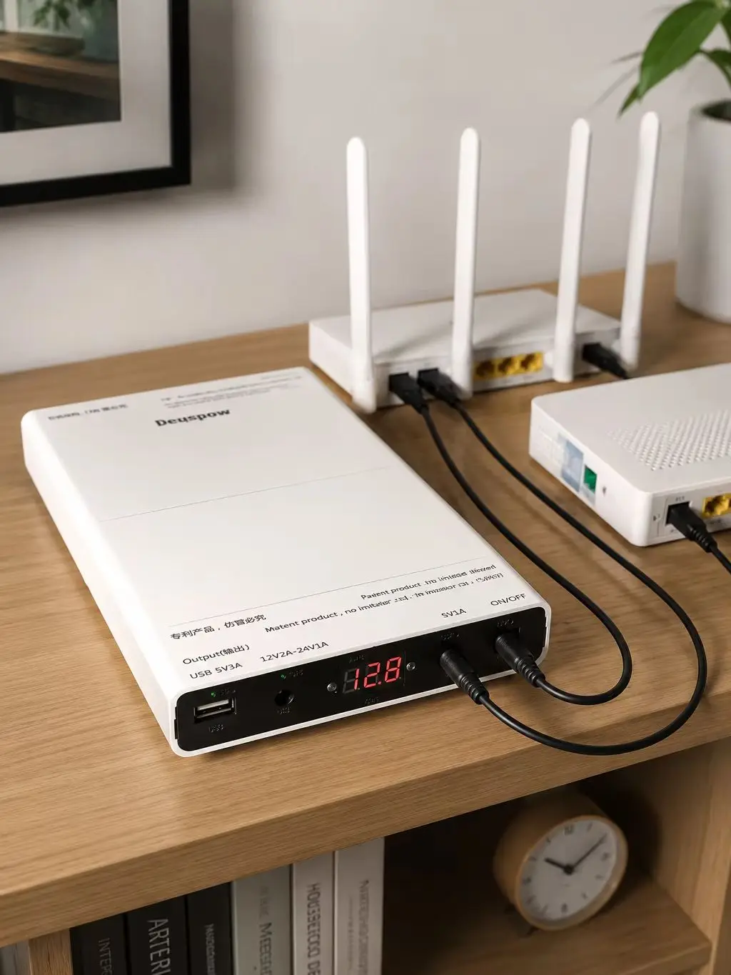 Obudowa na 12 baterii 18650 UPS, konfiguracja 3S4P, bezlutowa, DIY, obudowa power banku, zasilanie awaryjne 5V 9V 12-24V do routera, modemu. — zdjęcie produktu 7