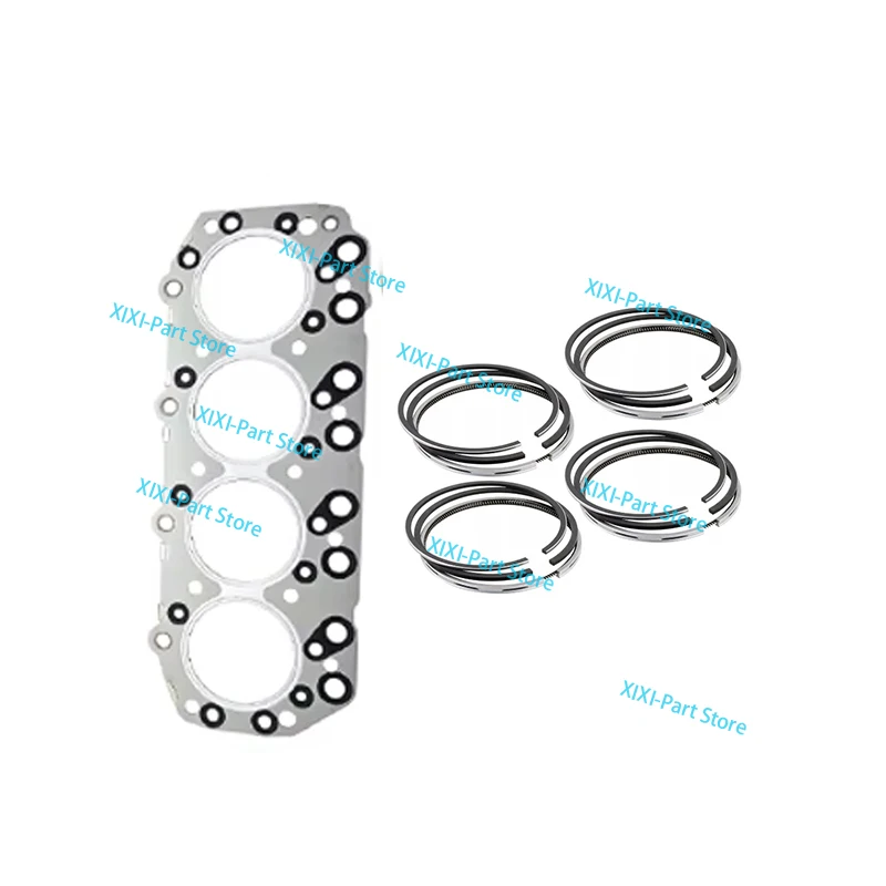 

D201 Cylinder Head Gasket Piston Ring For ISUZU Engine 4-Cylinder 88*2+2+2+4mm 88mm Overhaul Rebuild Kit Full Gasket Kit