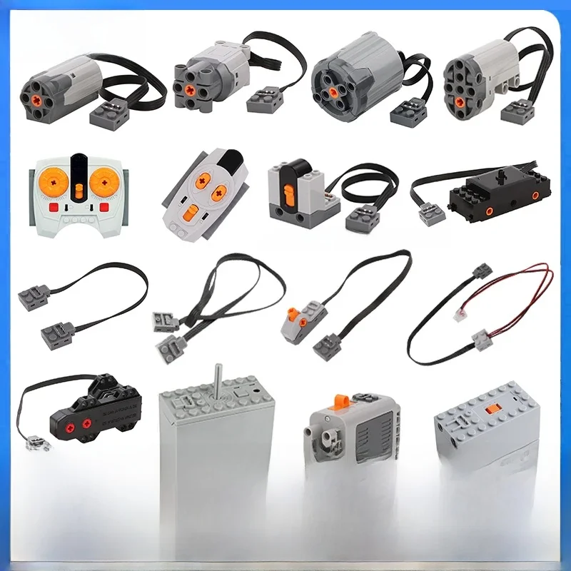 Techniczne funkcje zasilania MOC Części silnikowe M L XL Serwomotor Pociąg Buggy Motor Pilot na podczerwień z Legoeds 8881 8883 5292 8886 — zdjęcie 2