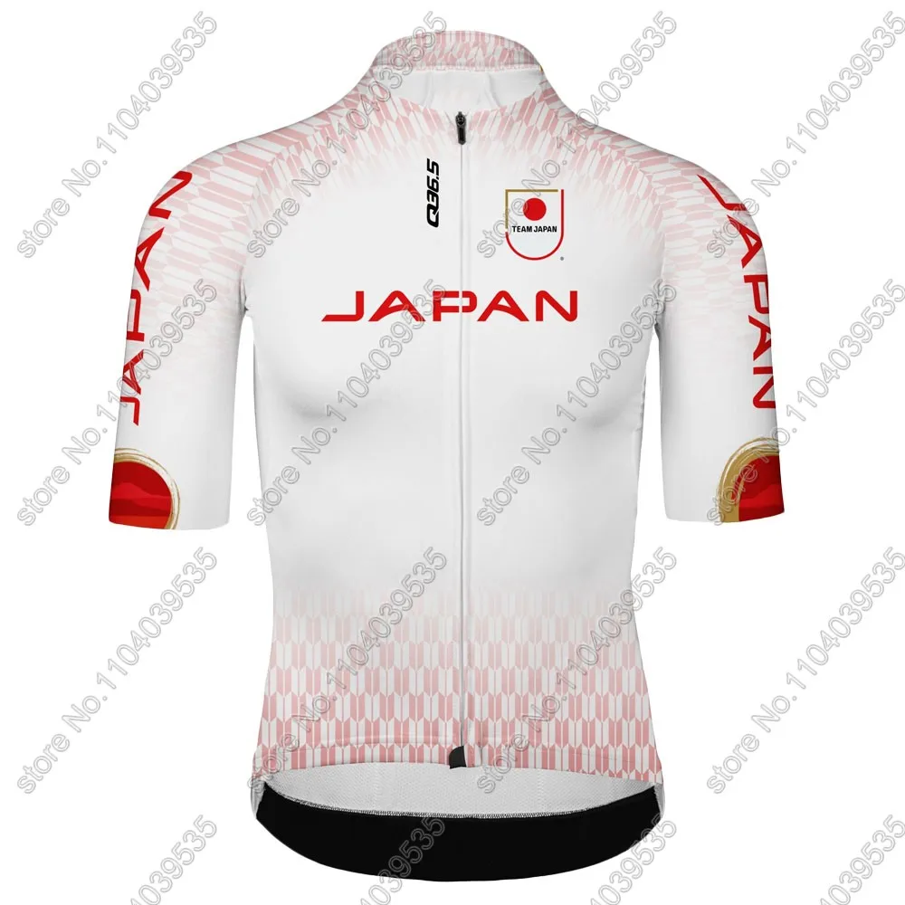 Q36.5 Japan Cycling Jersey 2024 JP Set National Team Mens Cycling Short Sleeve Road Race Bike Shirts Suit Shorts MTB Maillot